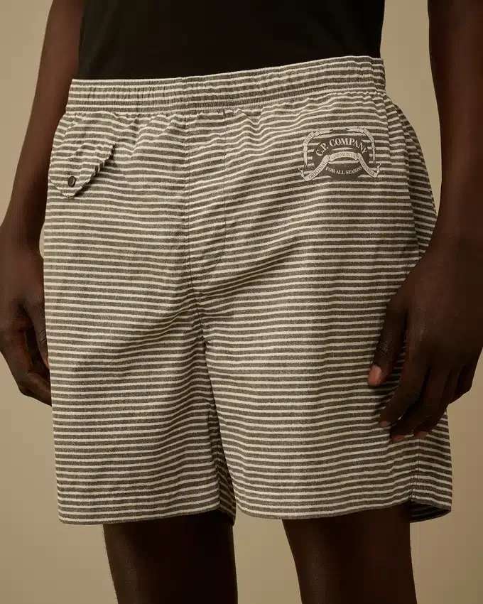 Flatt Nylon zwemshort met print