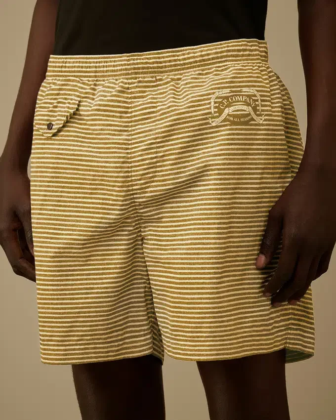Flatt Nylon zwemshort met print