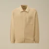 Gekamd jersey 10/2 boxy sweatshirt met rits