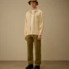 Gekamd jersey 10/2 boxy sweatshirt met rits