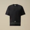 Gemerceriseerd jersey 30/2 getwijnd T-shirt met korte mouwen en borduursel