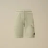 Katoenen diagonale fleece cargoshorts