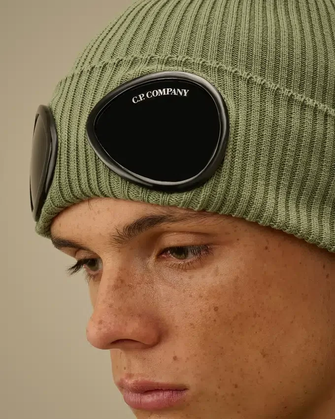 Katoenen Goggle-muts