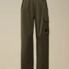 Katoenen ripstop boxy cargo-broek met Lens-detail