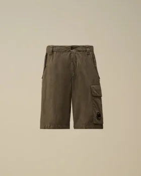 Katoenen ripstop cargo-short met losse Lens-zakken