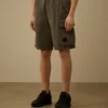 Katoenen ripstop cargo-short met losse Lens-zakken