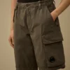 Katoenen ripstop cargo-short met losse Lens-zakken