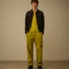Katoenen ripstop overshirt met boxy pasvorm, knopen en Lens-detail