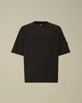 Licht fleece-Sweatshirt met korte mouwen