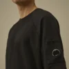 Licht fleece-Sweatshirt met korte mouwen