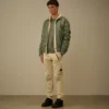 Licht fleece-Sweatshirt met ronde hals