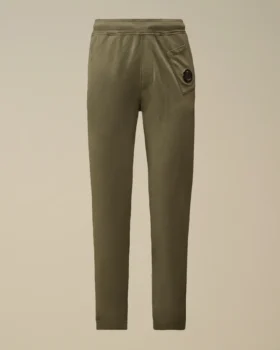 Lichte fleece-joggingbroek met Lens-motief