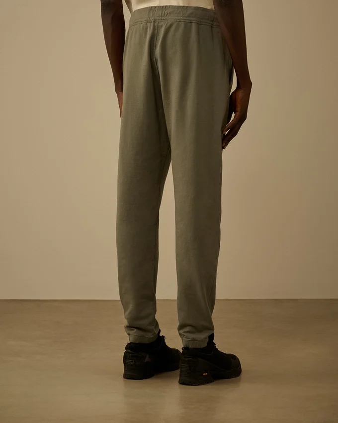 Lichte fleece-joggingbroek met Lens-motief
