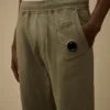 Lichte fleece-joggingbroek met Lens-motief