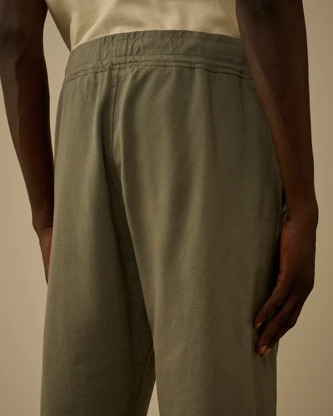 Lichte fleece-joggingbroek met Lens-motief