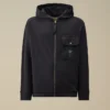 Malfilè fleece-Sweatshirt met capuchon in rits