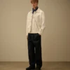 Malfilè fleece-Sweatshirt met korte mouwen