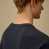 Malfilè fleece sweatshirt met ronde hals en Lens-motief