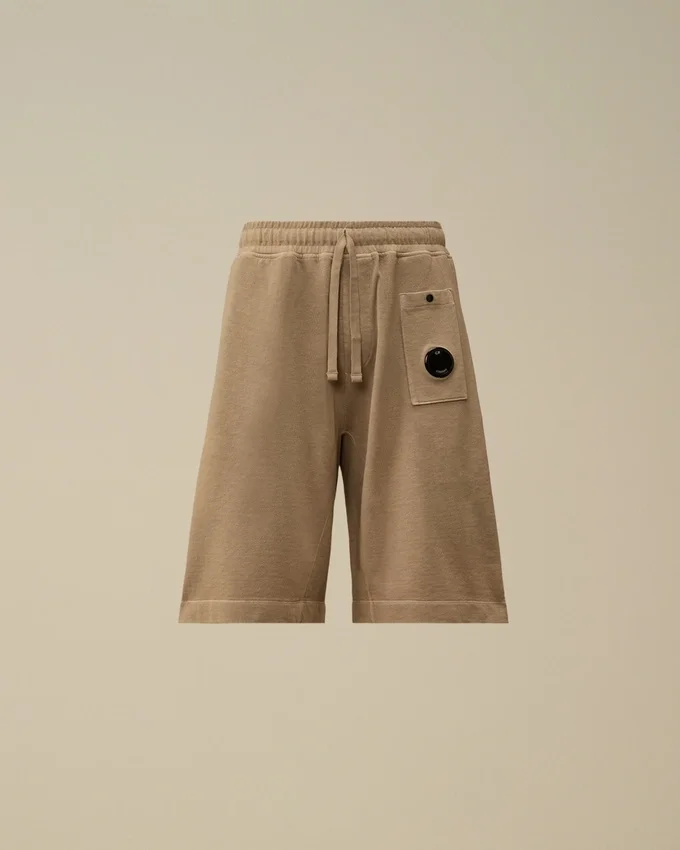 Malfilè fleece-sweatshorts met Lens