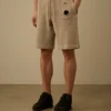 Malfilè fleece-sweatshorts met Lens
