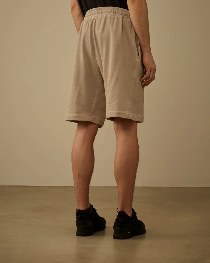 Malfilè fleece-sweatshorts met Lens