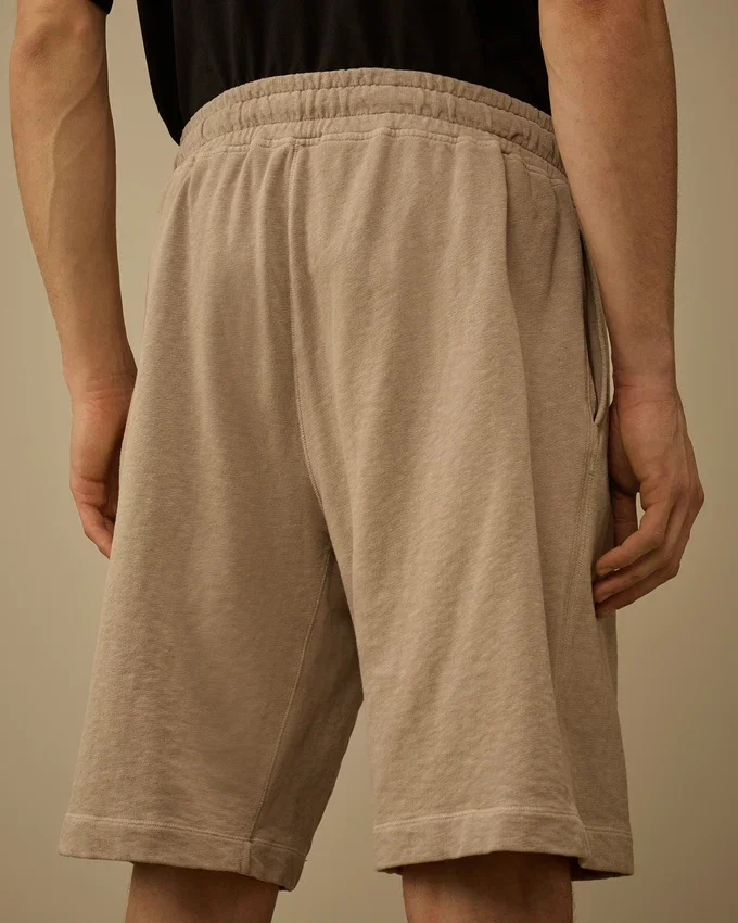 Malfilè fleece-sweatshorts met Lens