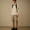 Malfilè fleece-sweatshorts met Lens