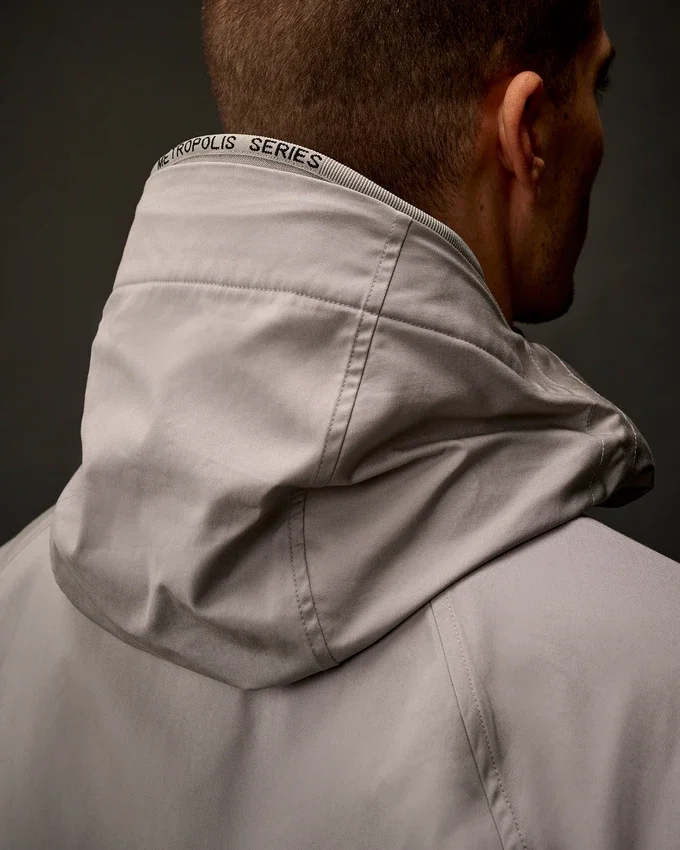 Metropolis Series HyST-jas met capuchon