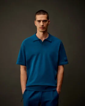 Metropolis Series katoenen stretch-polotrui