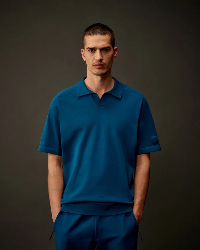 Metropolis Series katoenen stretch-polotrui