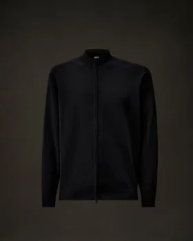 Metropolis Series katoenen stretchvest met rits