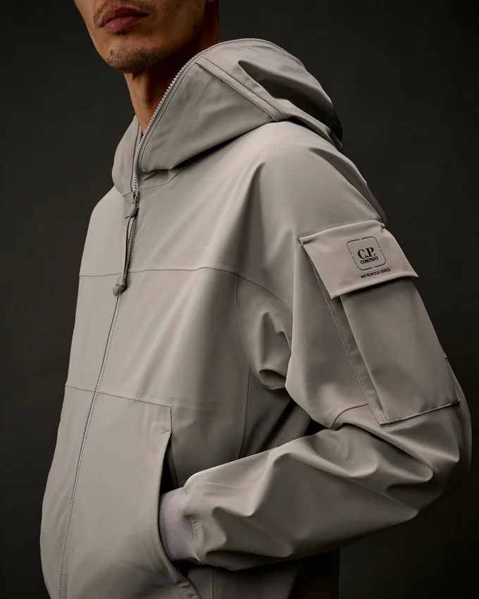 Metropolis Series MetroShell-jas met capuchon