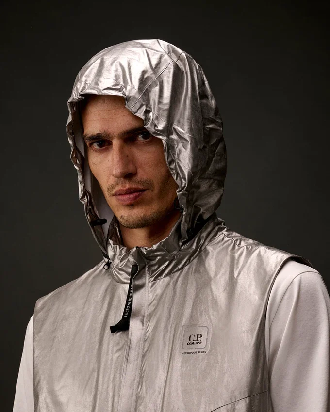 Metropolis Series Nano Titanium-vest met capuchon