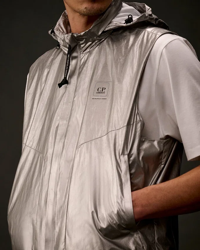 Metropolis Series Nano Titanium-vest met capuchon