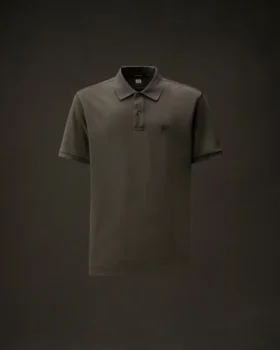 Metropolis Series stretch piqué poloshirt met korte mouwen
