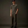 Metropolis Series stretch piqué poloshirt met korte mouwen