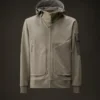 Metropolis Series stretchfleece hoodie met gemengde stof