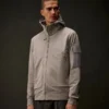 Metropolis Series stretchfleece hoodie met gemengde stof