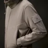 Metropolis Series stretchfleece hoodie met gemengde stof