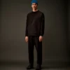 Metropolis Series stretchfleece sweatshirt met gemengde rondhals