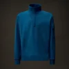 Metropolis Series stretchfleece-sweatshirt met halve rits