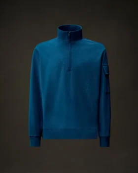 Metropolis Series stretchfleece-sweatshirt met halve rits