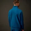 Metropolis Series stretchfleece-sweatshirt met halve rits