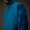 Metropolis Series stretchfleece-sweatshirt met halve rits