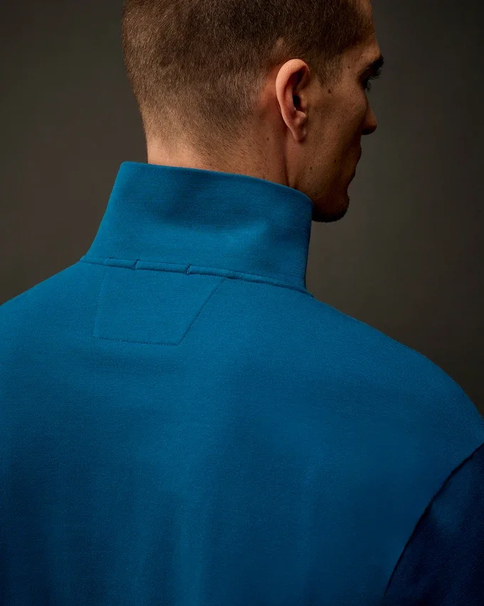Metropolis Series stretchfleece-sweatshirt met halve rits