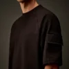 Metropolis Series stretchfleece-sweatshirt met korte mouwen