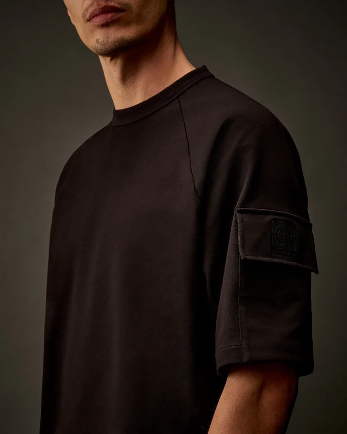 Metropolis Series stretchfleece-sweatshirt met korte mouwen