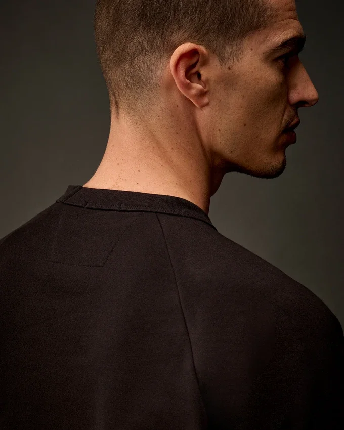 Metropolis Series stretchfleece-sweatshirt met korte mouwen