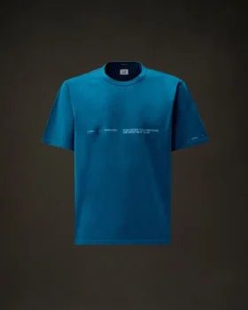 Metropolis Series T-shirt met korte mouwen van gemerceriseerd jersey