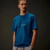 Metropolis Series T-shirt met korte mouwen van gemerceriseerd jersey